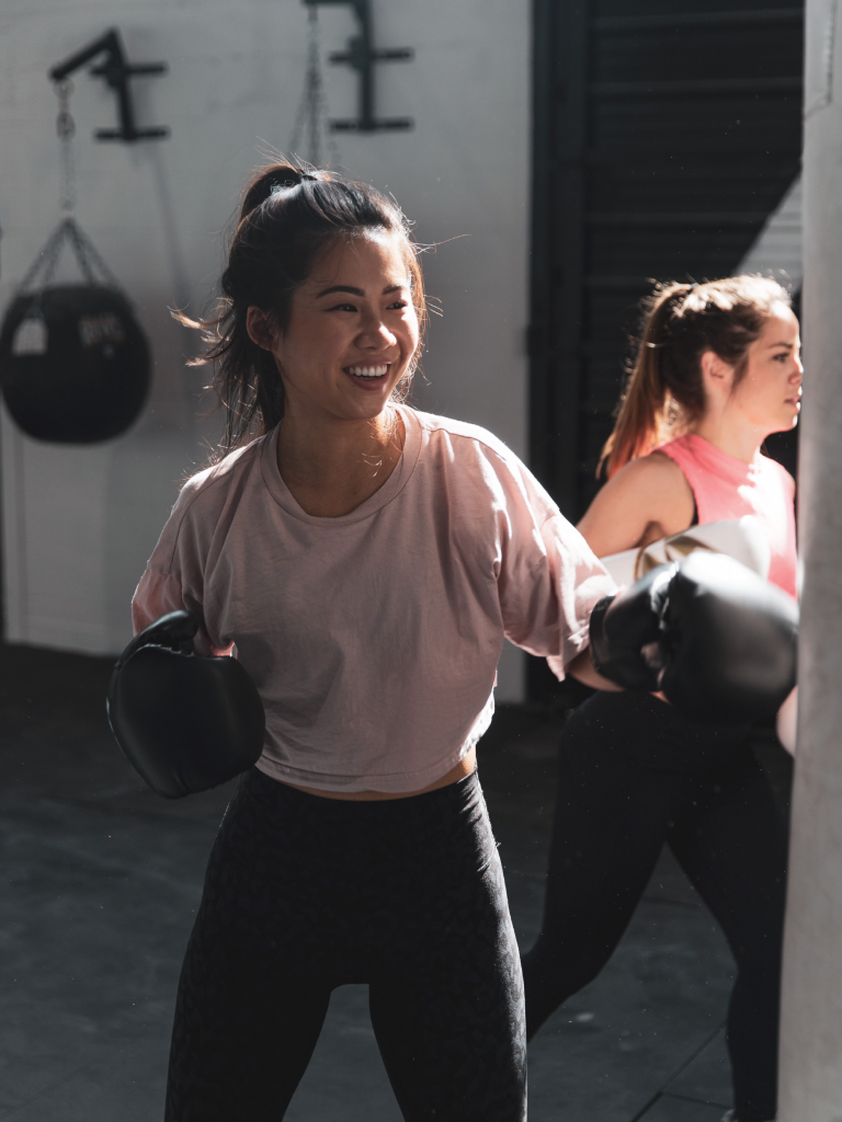 Girl Boxing