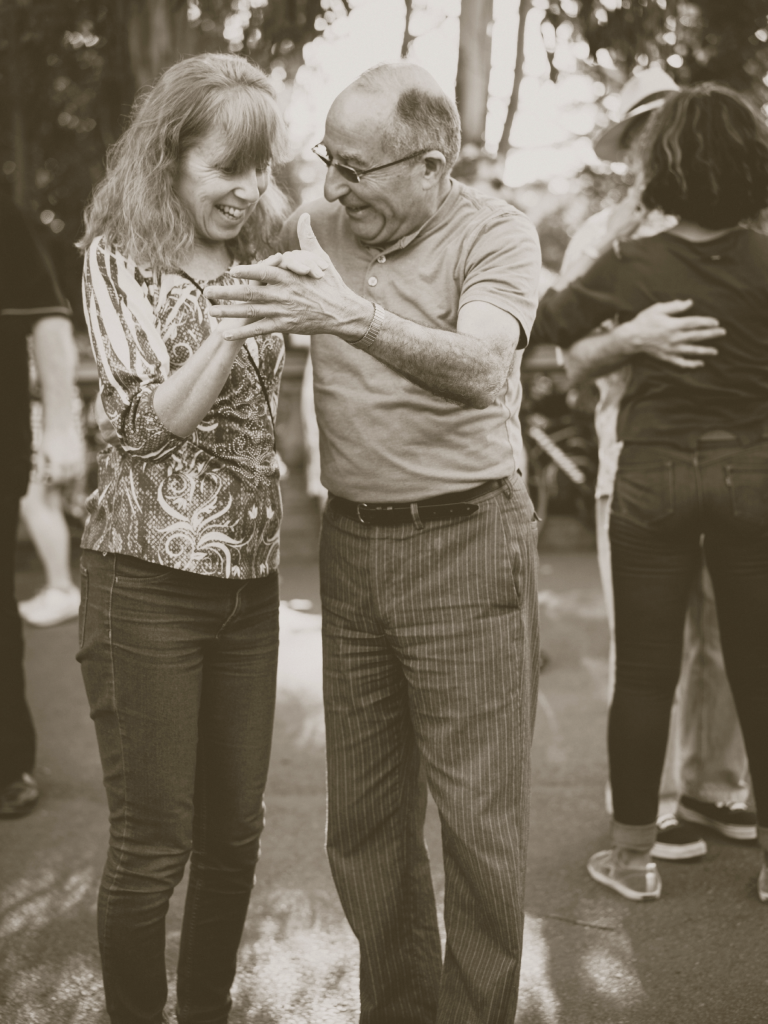 Seniors Dancing